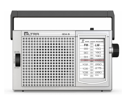 Radio i budzik ELTRA IZA 5 Srebrny